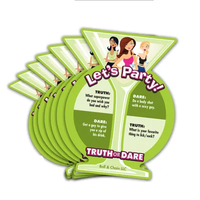 Let s Party Cup Glass Coaster Truth or Dare