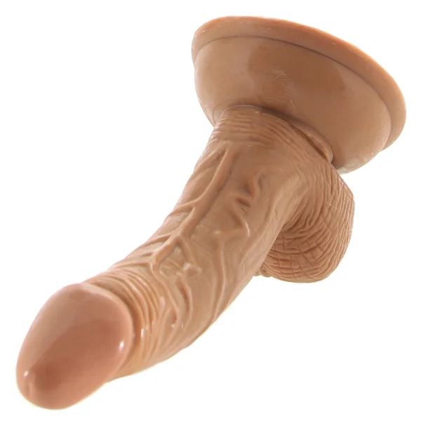 Real Skin Mini Whoppers 5 Inch Curved Dildo — image 10 of 12