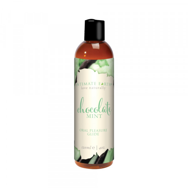 Intimate Earth Chocolate Mint Flavored Lubricant 120ml