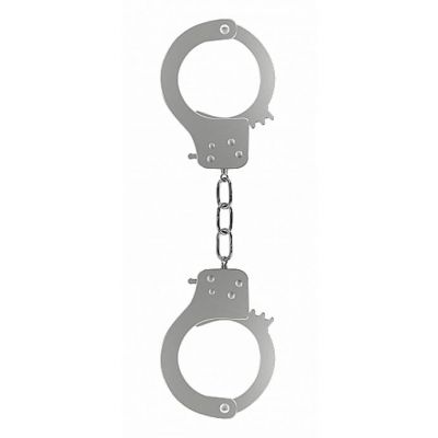 Prison Handcuffs Metal Silver