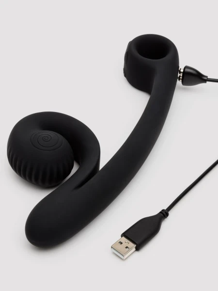 Snail Vibe Curve Rechargeable Extra Powerful Dual Vibrator