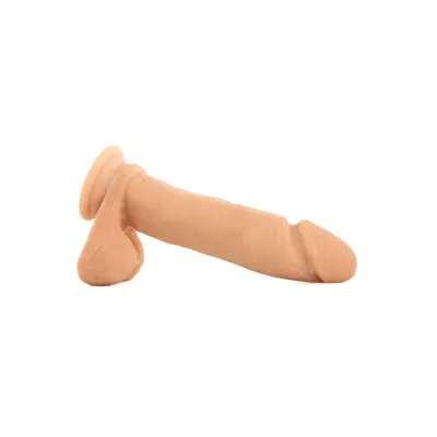 The D The Perfect D 8 Inch Dildo Tan 8 Inch