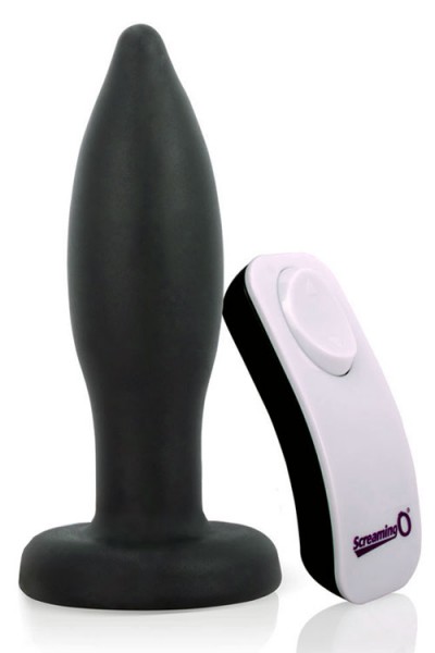 Screaming O My Secret 4.5" Vibrating Butt Plug with Remote
