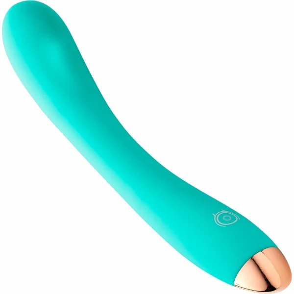 Cloud 9 G-Spot Slim 8 Inch Flexible Rechargeable G-Spot Vibrator - Teal