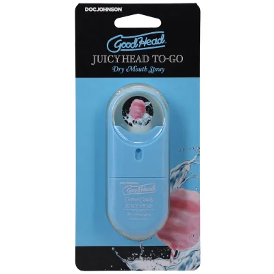 Goodhead Juicy Head Dry Mouth Spray to Go 30 Fl Cotton Candy