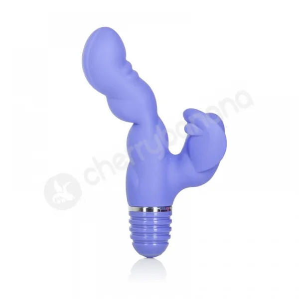 Silicone Bendies Fluttering 'G' Purple Vibrator
