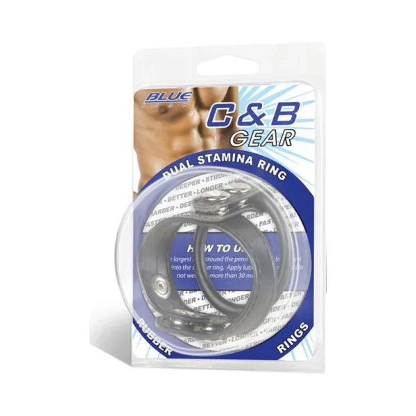 C & B Gear Dual Stamina Ring Black