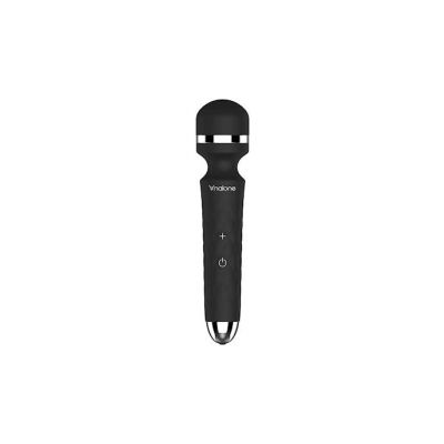 Rock Vibrating Wand Massager Black