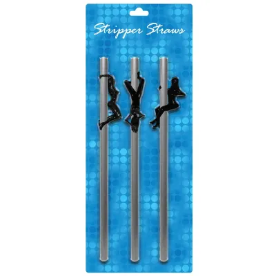Stripper Straws Female Pack of 3