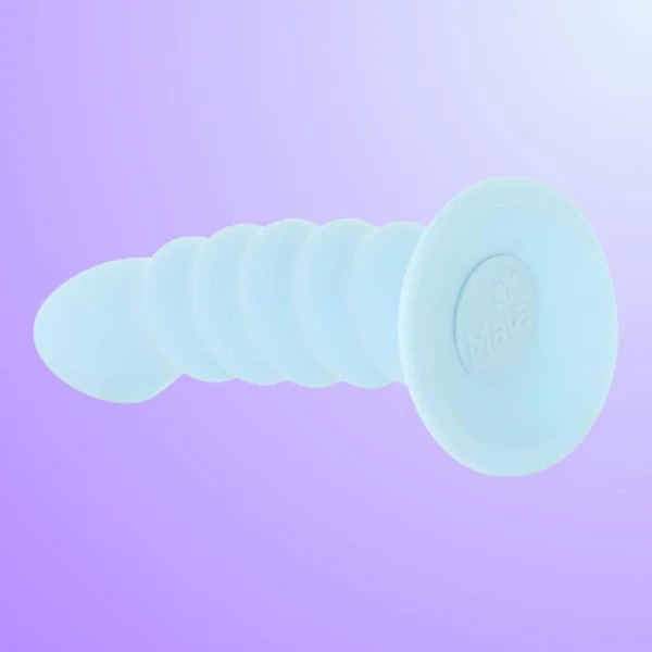 Maia 'Paris' 6" Silicone Ribbed Dong | Suction-Base Dildo — image 5 of 11
