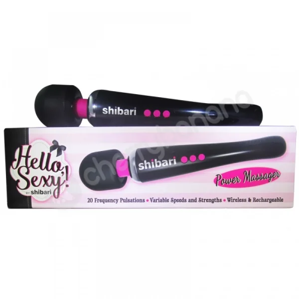 Shibari Hello Sexy 20 Speed Power Massager Wand Vibrator