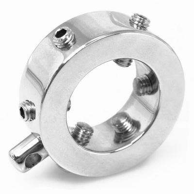 Torment Thorny Crown Crushing Glans Ring With Weight Hanger