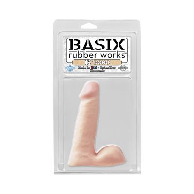 Basix Rubber Works 6 Inch Dong