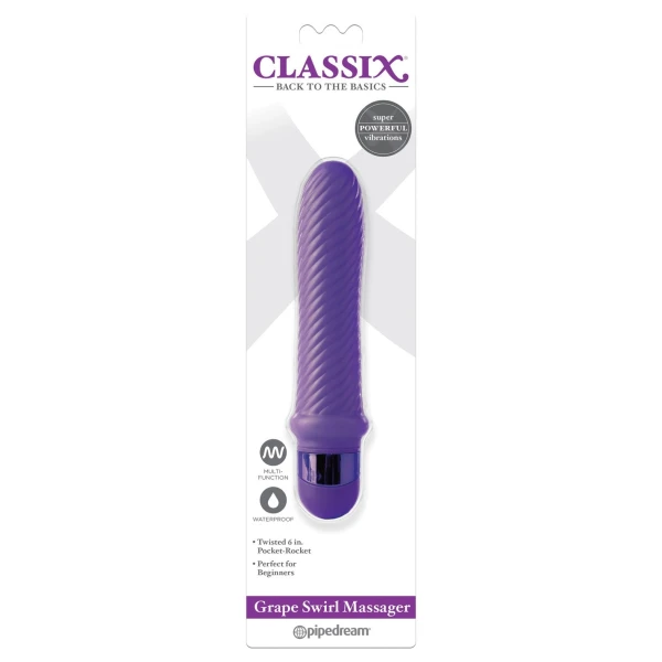 Grape Swirl Massager