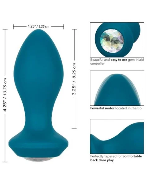 Power Gem Vibrating Crystal Probe - Blue - 4.25 Inch