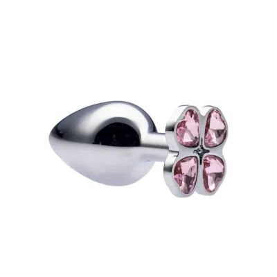 Kink Range Flower Gem Butt Plug 3 7 Inch
