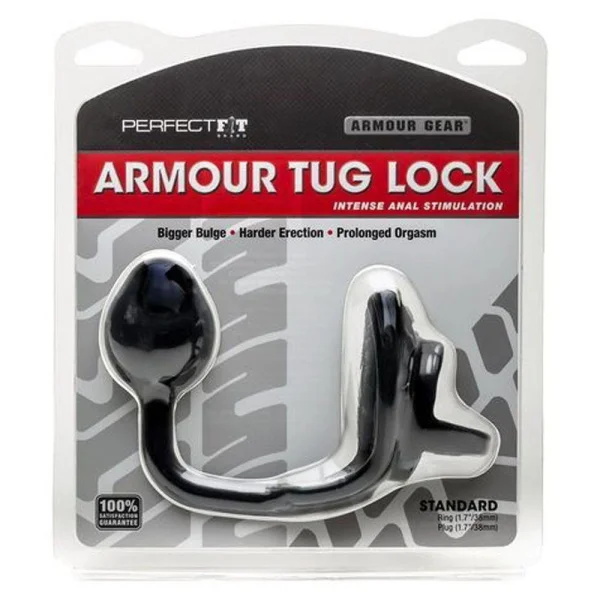 Armour Tug Lock Cock Ring, Ball Stretcher, and Prostate Stimulator — image 6 of 9