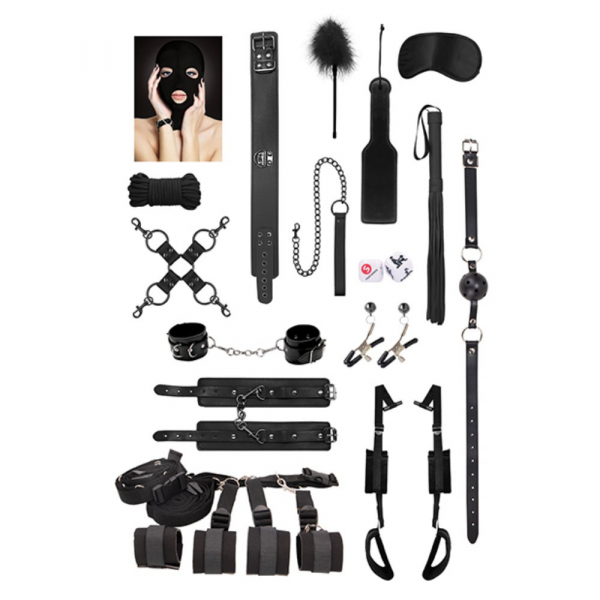 Shots America Advanced Bondage Kit - Black