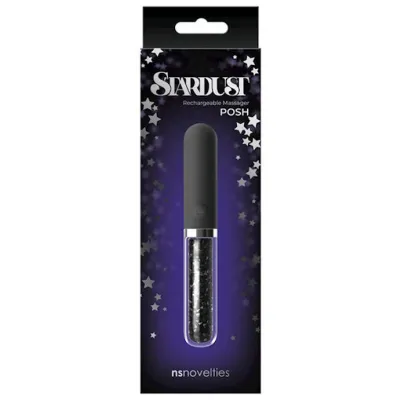 Stardust Posh Classic Vibrator Black 5 Inch