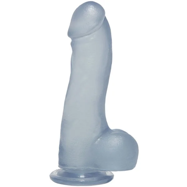Crystal Jellies 7.5 inch Master Cock with Balls