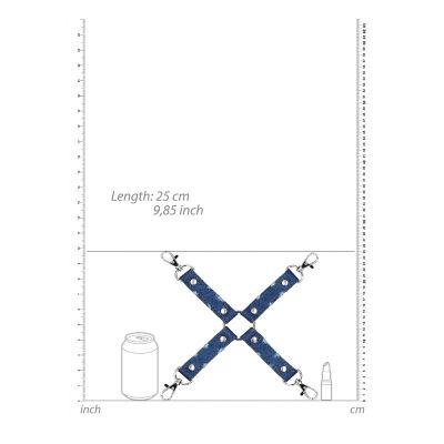Denim Hogtie Roughend Denim Style Blue Bondage sex toys