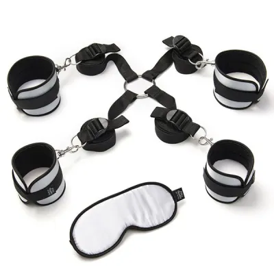 Fifty Shades of Grey Hard Limits Bed Restraint Bondage Kit