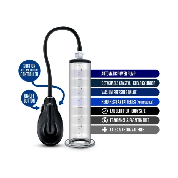 Performance - Vx9 Auto Penis Pump - Clear — image 21 of 23