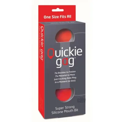 Quickie Bit Gag Red