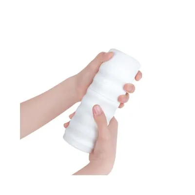 Zolo Twist Anaconda Masturbator White