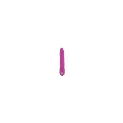 Power Stud Ribbed Pink Vibrator