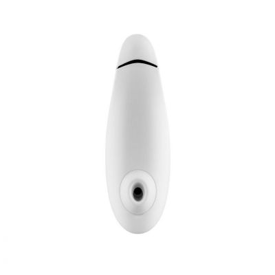 Womanizer Premium White Chrome Air Suction Clit Stimulator
