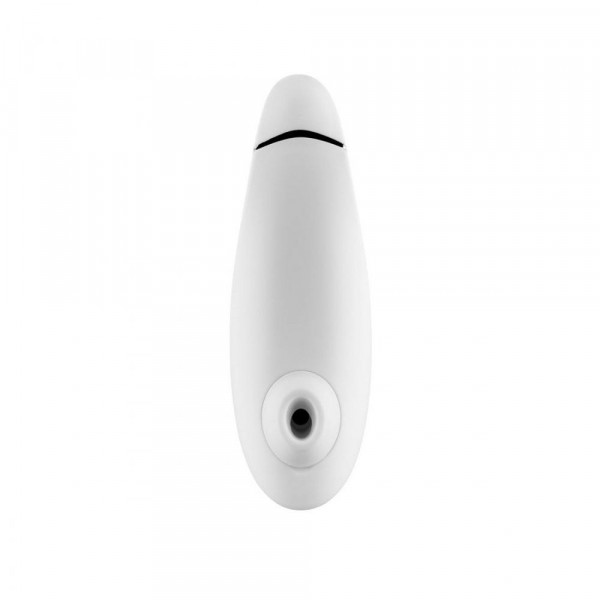Womanizer Premium White/Chrome Air Suction Clit Stimulator