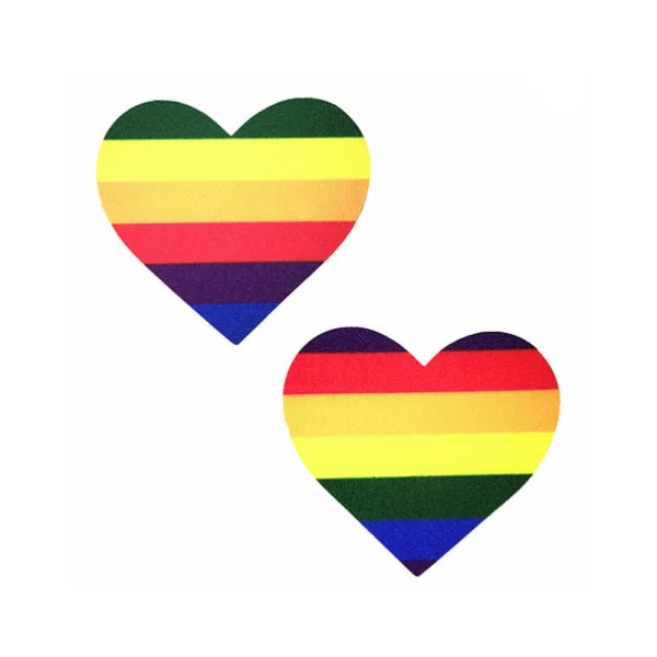 Neva Nude Pasty Heart Rainbow — image 6 of 9