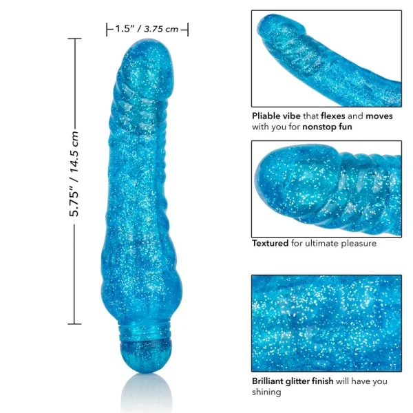 Calexotics Sparkle Glitter Jack Vibrator — image 4 of 5