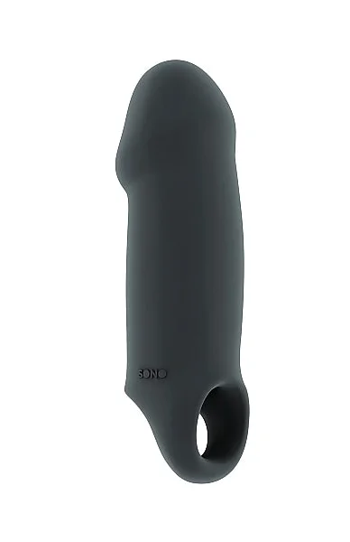 Sono No.37 - Stretchy Thick Penis Extension - Grey