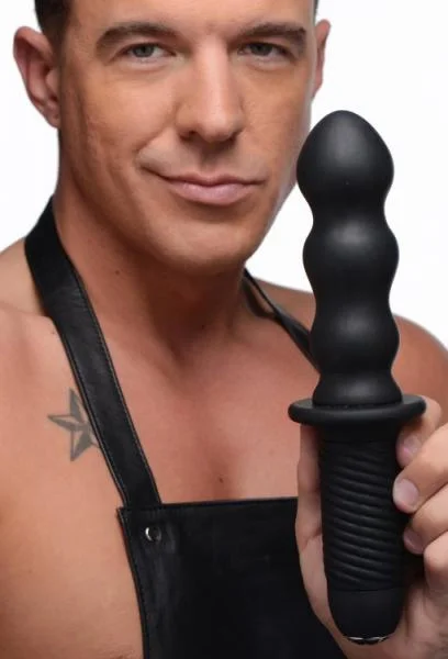 Ass Thumpers The Groove 10X Vibrator With Handle Black — image 8 of 8