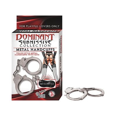 Dominant Submissive Metal Handcuffs