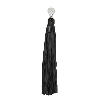 Classic Designer Round Sparkling Handle Black