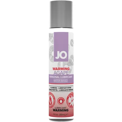 JO Agape Warming Water Based Personal Lubricant 1 fl oz
