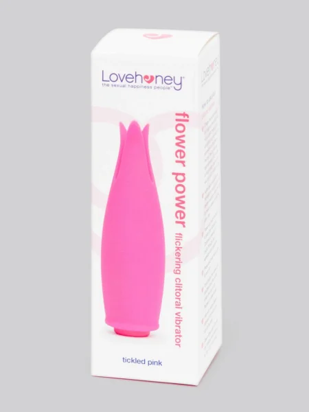 Lovehoney Flower Power Rechargeable Flickering Clitoral Vibrator