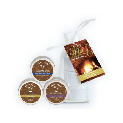Eb Hollday Trio Candles 3 Of Each 1oz