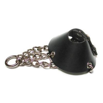 Black Leather Parachute Ball Stretcher