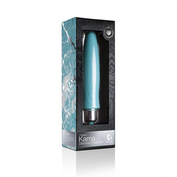 Rocks-Off Kama Blue Silicone 7 Function Bullet Vibrator — image 5 of 5
