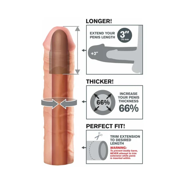 Mega 3 inches Penis Extension