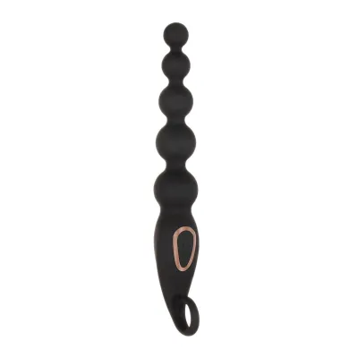 Adam Eve Vibrating Anal Bead Stick Black
