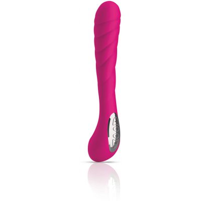 Playful Twirl Silicone Rechargeable Pink