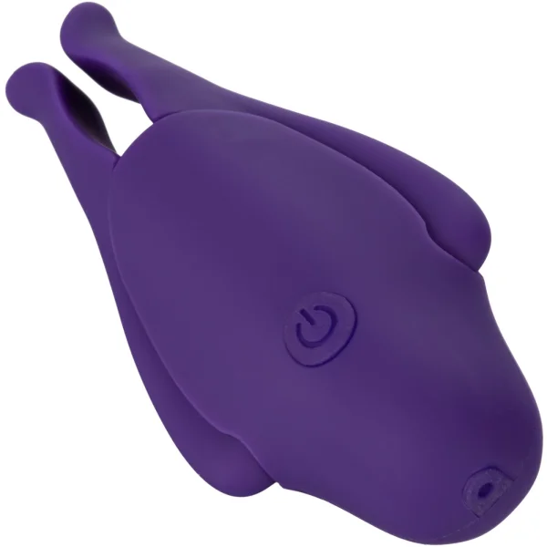 CalExotics Rechargeable Nipplettes Vibrating Nipple Clamps