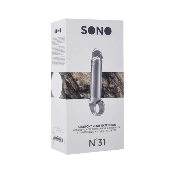 Sono No.31 - Stretchy Penis Extension - Translucent — image 4 of 10