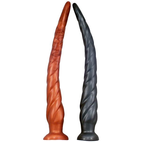 SquarePegToys® Slink™ Vortex SuperSoft Silicone Depth Probe