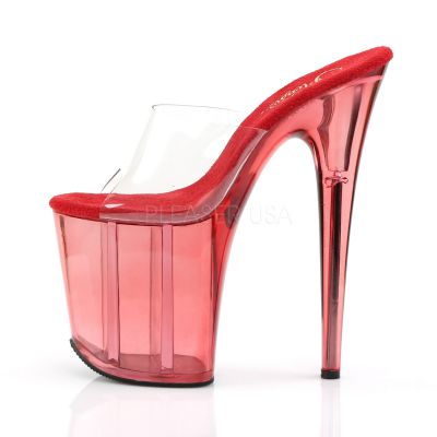 FLAMINGO 801T 8 inches Heel 4 inches Tinted Platform Slide